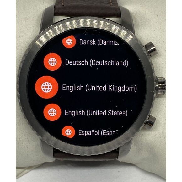 Fossil Gen 3 Authentic Genuine Smart Watch Custom Band FTW4001 DC738 main image 4